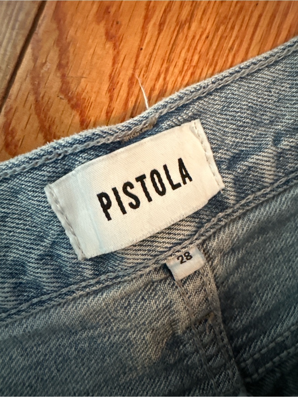 Pistola Lexi Mid-Rise Bowed Straight Jeans - Picture 2 of 7